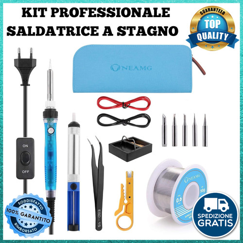 Kit saldatore stagno - saldatore,