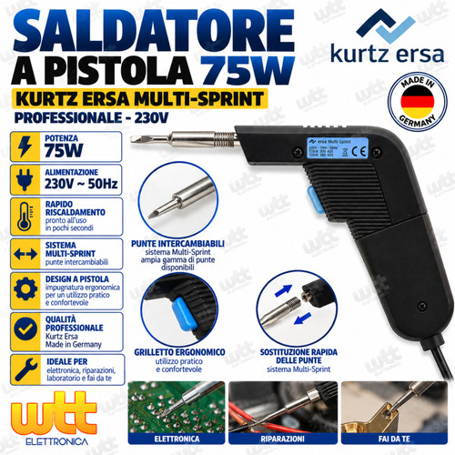 Saldatore pistola kurtz - saldatore, a