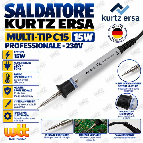 Saldatore stilo kurtz ersa - saldatore,
